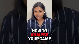 How to analyse your game #cricket #crickettips #cricketmindset