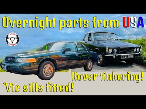 9.2 litres of fun! Crown Vic and P6 V8 finishing touches (from the USA)