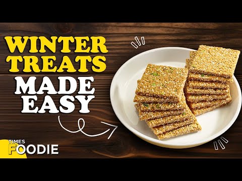 Til Gajak: A Crunchy Winter Delight | How To Make Til (Sesame) Gajak | Makar Sankranti Special