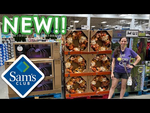 WHAT'S NEW AT SAM'S CLUB AUGUST 2024 | Halloween Decor at Sam's Club | Sam's Club Shop with Me