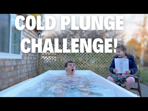 Cold Plunge-Challenge. 39 Degrees!