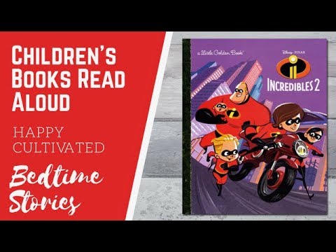 INCREDIBLES 2 Story Book Read Along | Disney Books for Kids| Superhero Books | Kids Books Read Aloud