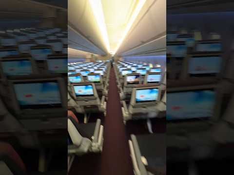 All alone inside the new JAL A350-1000!