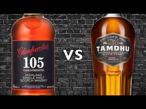 Glenfarclas 105 vs Tamdhu Batch Strength Single Malt Scotch Whisky