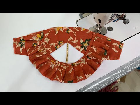 Sleeves design | sleeves cutting and stitching | blouse sleeves design | baju design