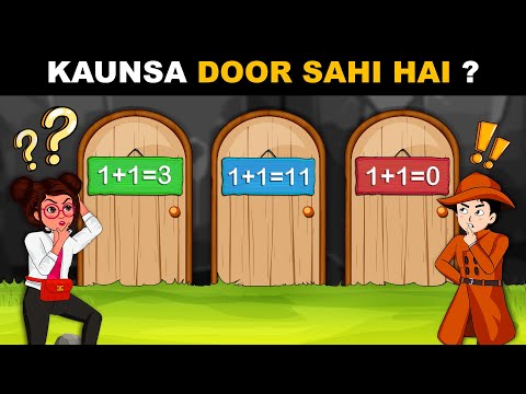 Kaunsa door chunege Junior Detectives ? Math Puzzles | Math Riddles