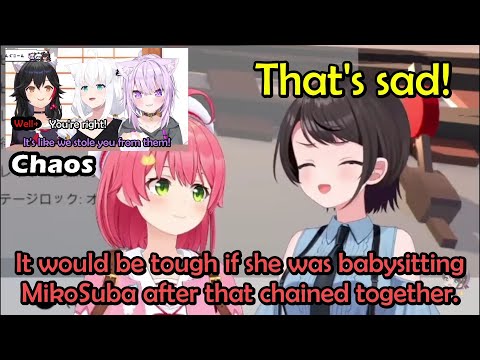 A Hectic Day For Miko, Subaru, Mio, Fubuki and Okayu 【Hololive English Sub】