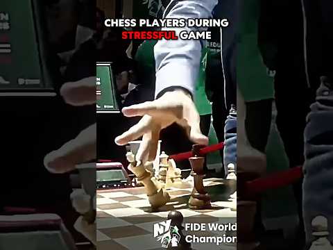 Professional Chess is VERY STRESSFUL