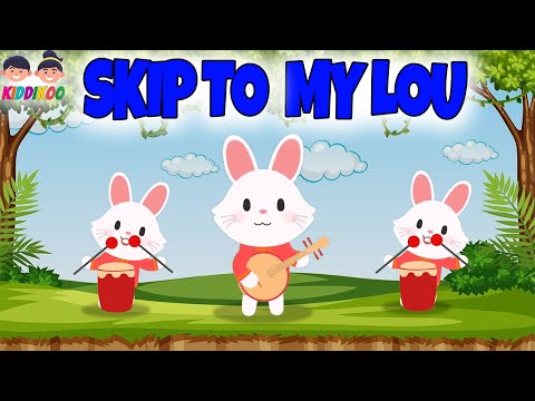 Skip To My Lou Video For Kids - Kiddikoo Nursery Rhymes & Kids Songs