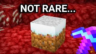 I Found Minecraft's Actual RAREST Items!