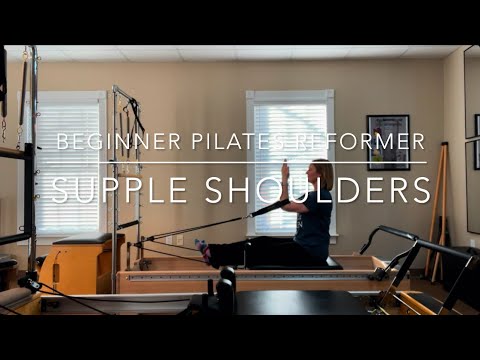 Beginner Pilates Reformer Workout for Supple Shoulders | Stretch & Strengthen Your Upper Body