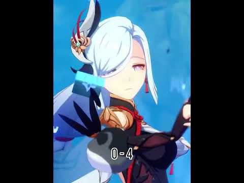 Liyue vs Inazuma 1v1 (spin the wheel) || #genshinimpact #genshin #shorts