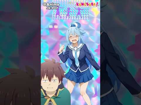 정신 못 차리는 아쿠아 ㅋㅋ #konosuba #ai #dance #waifu #shorts