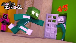 Monster School : Squid Game Season 2 - Minecraft Animation