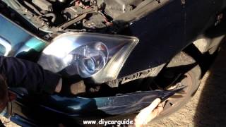 Toyota Avensis Headlight Removal