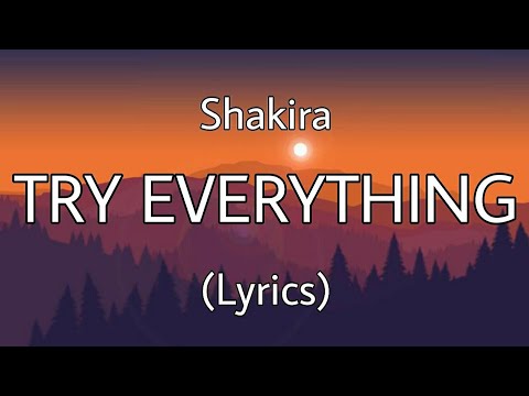 Try Everything - Shakira | Zootopia | (Lyrics)