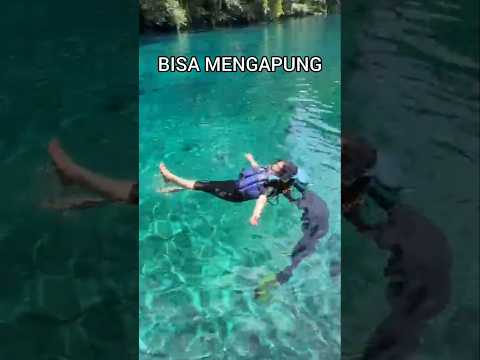 KEINDAHAN & KEBENINGAN LABUAN CERMIN🌊#shortvideo#viralshort#kalimantantimur#wisata#labuancermin