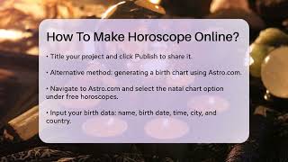 How To Make Horoscope Online? - Astrology Awakening