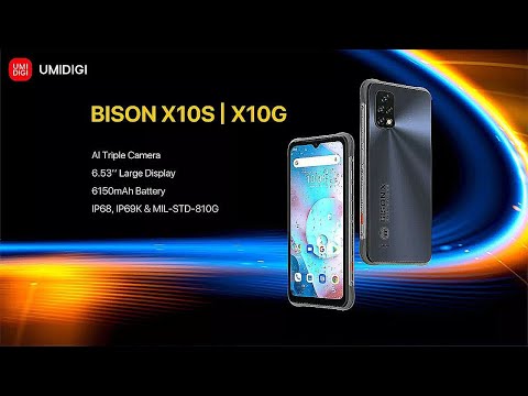 6150mAh, IP69K, 6.53" display, Android 11 - Umidigi Bison x10s