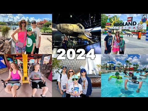 BEST Moments of 2024 - A Year in Review - 9 Theme Parks, 45 Trips, 1 Amazing Year 🥰