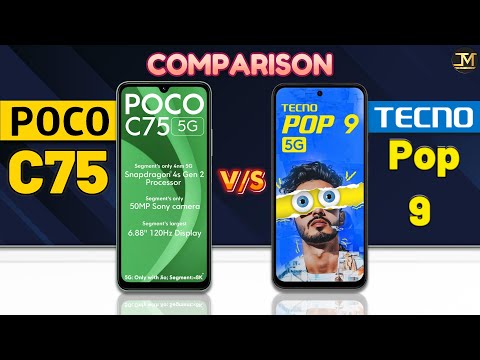 POCO C75 vs Tecno Pop 9 : Which Phone is Best❓🤔