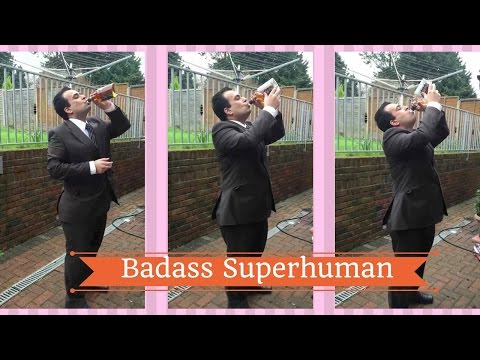 Superhuman - He can Drink a Wine Bottle in One Gulp LIKE A BOSS !!