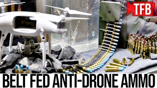 New Belt-Fed Anti-Drone Ammo from Beretta and Norma | IWA 2025