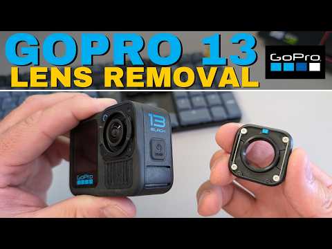 GoPro Hero 13 Lens Swap Made EASY! (Lens Removal & Replacement)