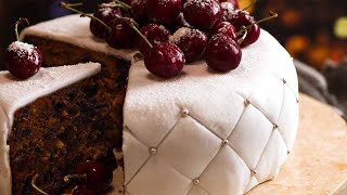 Christmas Cake - EASY moist fruit cake!