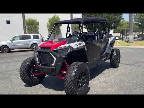 Pre-Owned 2021 Polaris RZR XP 4 Turbo with 1,160 miles Side By Side UTV For Sale In Corona, CA