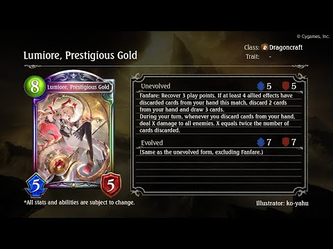 Shadowverse | Academy of Ages | Rotation | Discard Dragoncraft