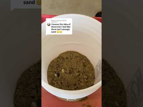 A 5 Gallon Mining Bucket. Is this enough sand to sift through?