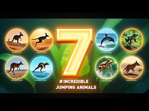 7 Animals Famous for Their Incredible Jumps #JumpingAnimals #WildlifeSkills #Nature