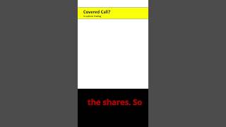 "Covered Call Strategy Part 1 | Earn Passive Income with Options" #stockmarket  #callputtrading