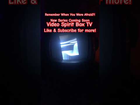 Remember When You Were Afraid? New Spirit box Series Coming Soon! #ghost #spiritual #tv #soon