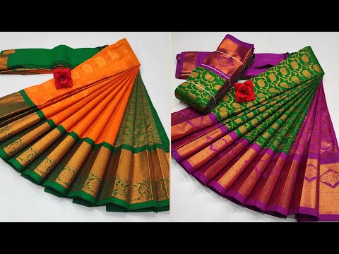 Semi bridal korvai silk sarees with price # online shopping # what's app- 9150198452