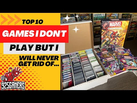 Top 10 Games I Don't Play, But I Will Never Get Rid Of | 2023 Edition