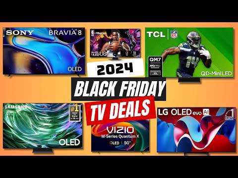 Amazon Black Friday TV Deals 2024 [19 OLED & Smart TVs at Rock-Bottom Prices!]