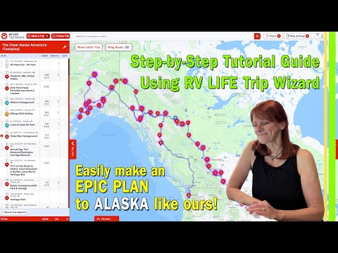 How we use RV LIFE Trip Wizard | Planning Tutorial Step-by-Step Guide building a real trip! | EP272