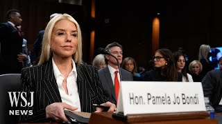 Trump AG Pick Pam Bondi Balances Loyalty and Independence During Hearing | WSJ News