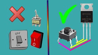 Mechanical Switch Is Old And Boring ,, If You Agree You Should Try This Latch Circuit