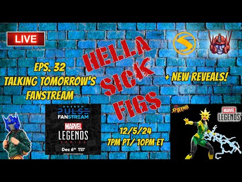 Eps 32 HSF TONIGHT! Marvel Legends Livestream Tomorrow! + New Reveals! 12/5/24