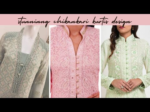 "Stunning Chikankari Kurti Designs: Must Watch Now!"