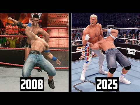 Cody Rhodes "Cross Rhodes" Evolution in WWE / AEW Games! (2008 - 2025)