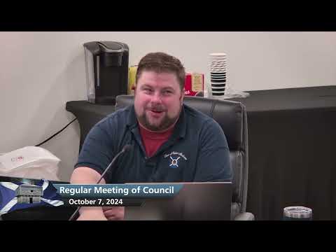 Town of Saint Andrews Regular Council Meeting for October 7, 2024 on CHCO Television