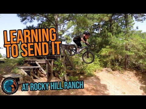 Learning to Jump at Freeride512 Bike Park at Rocky Hill Ranch