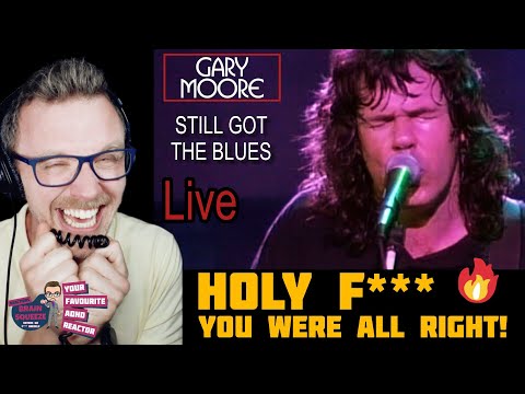 GARY MOORE - STILL GOT THE BLUES *LIVE* (ADHD REACTION) | YOU SPOKE, I LISTENED AND THEN DIED HAPPY!