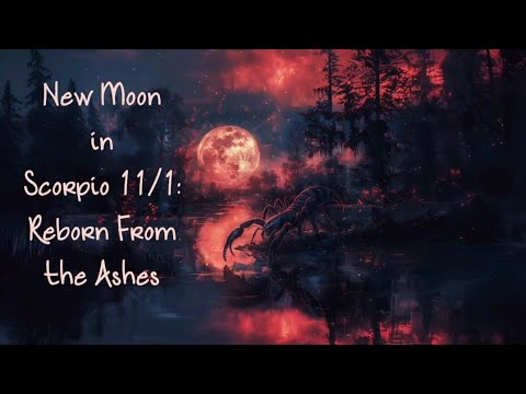 Scorpio 🦂 New Moon 🌑 November 1st, 2024: Reborn From the Ashes! All in the Feels!           😭🥹😤🤣🥴🙃