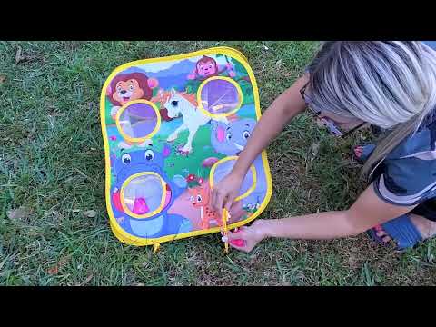 Ultimate Outdoor Fun for Toddler Kids! Double-Sided, Portable, and Perfect for Everyday & Parties!