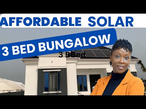 AFFORDABLE || SOLAR POWERED HOUSE FOR SALE IN LAGOS NIGERIA ||LEKKI AVANA